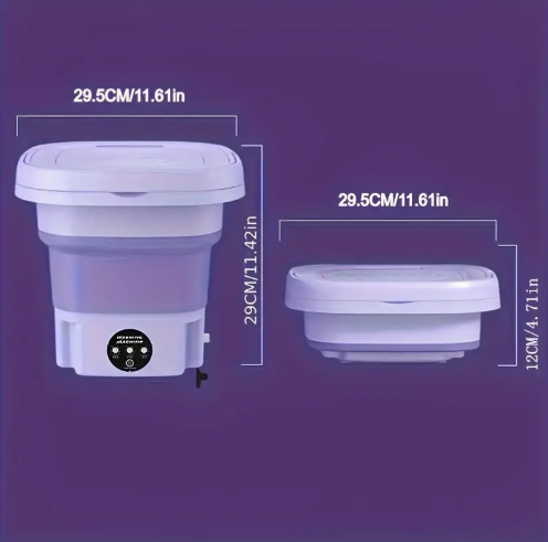 Mini Lavadora Plegable