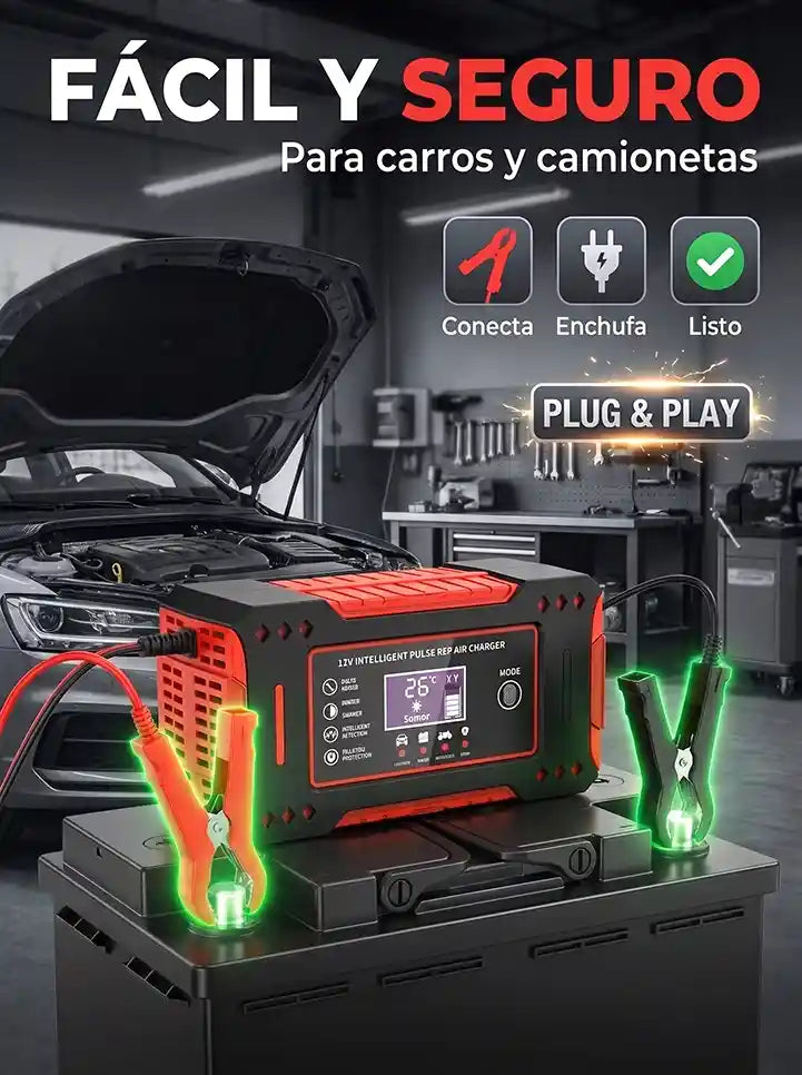Cargador Inteligente de Baterías