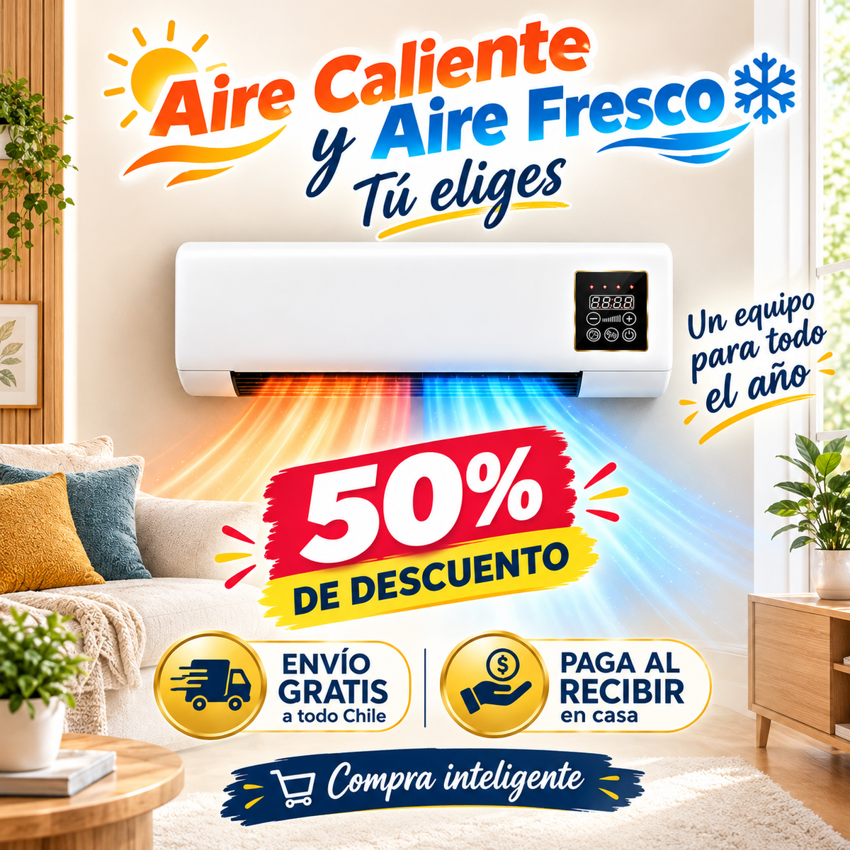 Aire Caliente y Frio