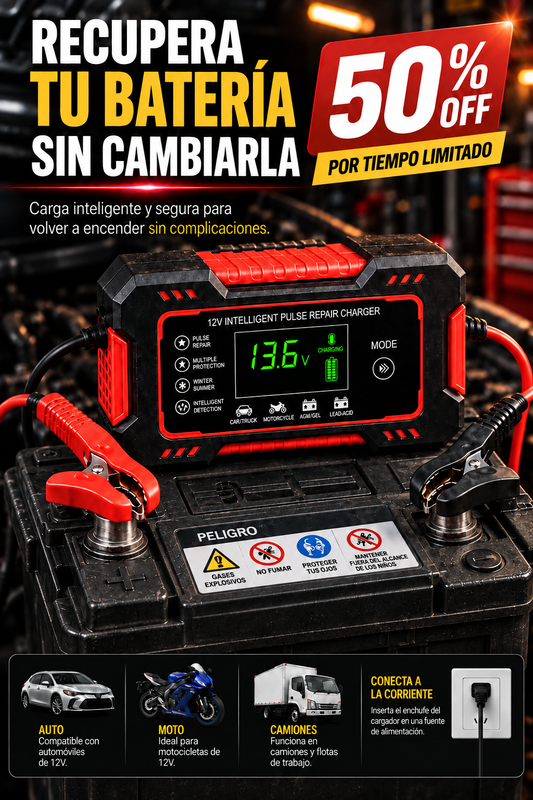 Cargador Inteligente de Baterías