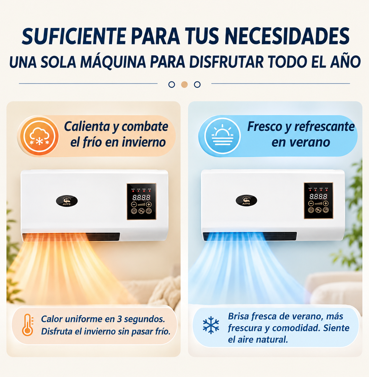 Aire Caliente y Frio